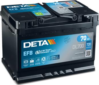 DETA DL700 - Startera akumulatoru baterija autodraugiem.lv