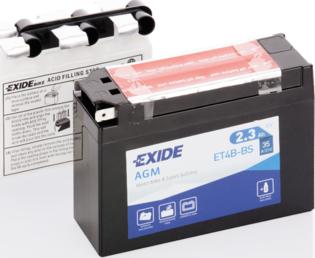DETA ET4B-BS - Startera akumulatoru baterija autodraugiem.lv