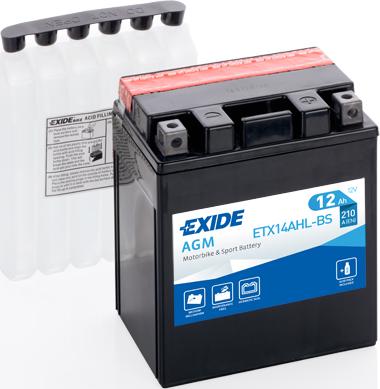 DETA ETX14AHL-BS - Startera akumulatoru baterija autodraugiem.lv