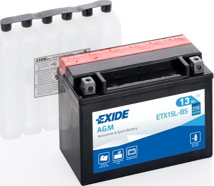 DETA ETX15L-BS - Startera akumulatoru baterija autodraugiem.lv