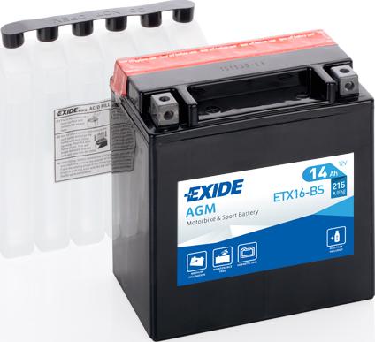 DETA ETX16-BS - Startera akumulatoru baterija autodraugiem.lv