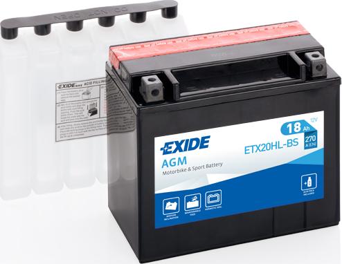 DETA ETX20HL-BS - Startera akumulatoru baterija autodraugiem.lv