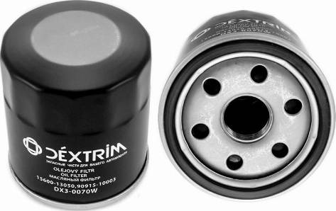 Dextrim DX3-0070W - Eļļas filtrs autodraugiem.lv