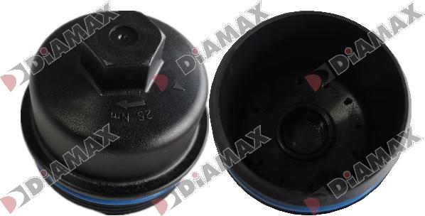 Diamax DL06001 - Vāks, Eļļas filtra korpuss autodraugiem.lv