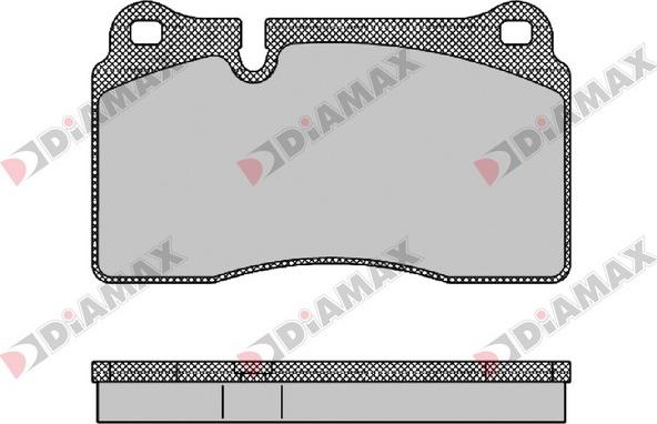 Diamax N09426 - Bremžu uzliku kompl., Disku bremzes autodraugiem.lv