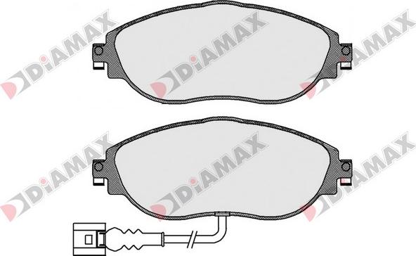 Japanparts JPA-0959 - Bremžu uzliku kompl., Disku bremzes autodraugiem.lv