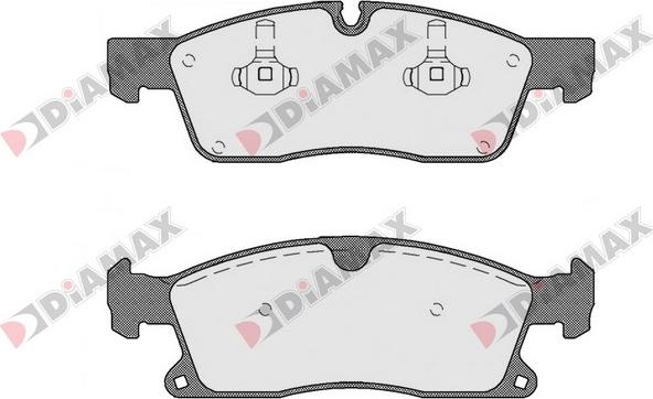 R Brake RB1988-202 - Bremžu uzliku kompl., Disku bremzes autodraugiem.lv