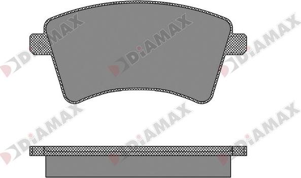 Diamax N09178 - Bremžu uzliku kompl., Disku bremzes autodraugiem.lv