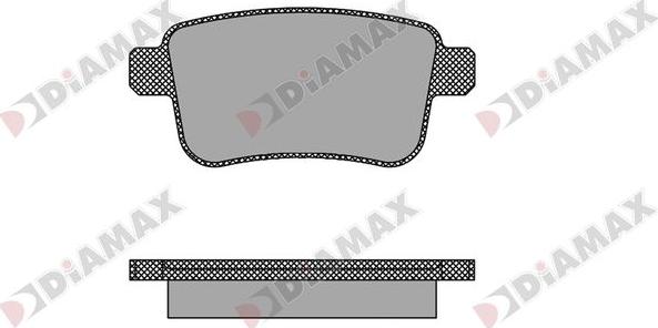 Diamax N09226 - Bremžu uzliku kompl., Disku bremzes autodraugiem.lv