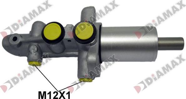 Diamax N04458 - Galvenais bremžu cilindrs autodraugiem.lv