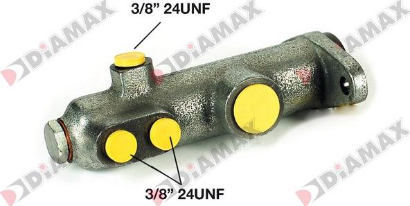 Diamax N04404 - Galvenais bremžu cilindrs autodraugiem.lv