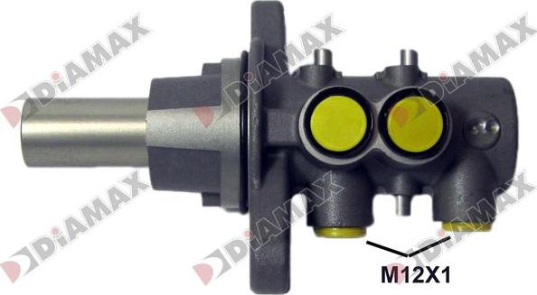 Diamax N04413 - Galvenais bremžu cilindrs autodraugiem.lv