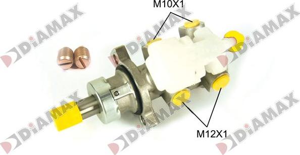 Diamax N04432 - Galvenais bremžu cilindrs autodraugiem.lv
