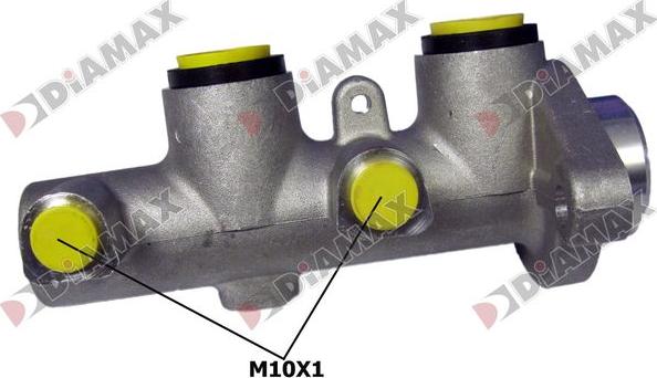 Diamax N04549 - Galvenais bremžu cilindrs autodraugiem.lv