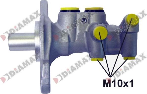 Diamax N04535 - Galvenais bremžu cilindrs autodraugiem.lv
