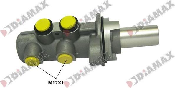 Diamax N04530 - Galvenais bremžu cilindrs autodraugiem.lv