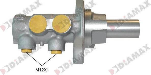 Diamax N04613 - Galvenais bremžu cilindrs autodraugiem.lv