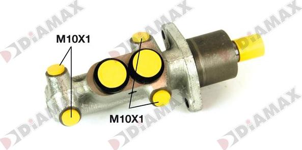 Diamax N04681 - Galvenais bremžu cilindrs autodraugiem.lv
