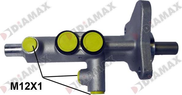 Diamax N04620 - Galvenais bremžu cilindrs autodraugiem.lv