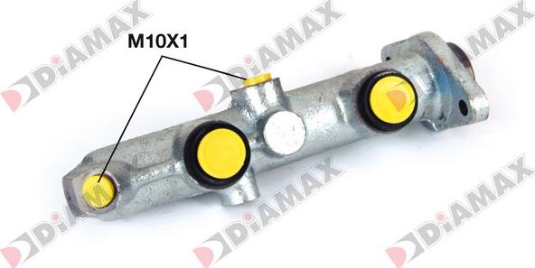 Diamax N04092 - Galvenais bremžu cilindrs autodraugiem.lv