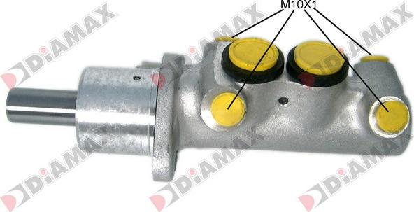 Diamax N04051 - Galvenais bremžu cilindrs autodraugiem.lv