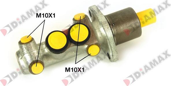 Diamax N04068 - Galvenais bremžu cilindrs autodraugiem.lv