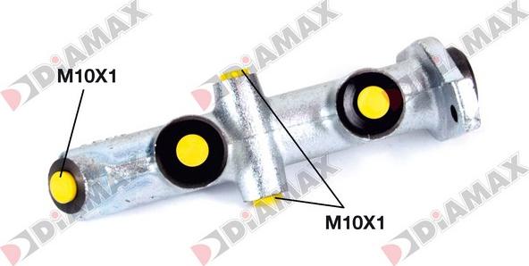 Diamax N04004 - Galvenais bremžu cilindrs autodraugiem.lv