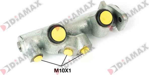 Diamax N04005 - Galvenais bremžu cilindrs autodraugiem.lv