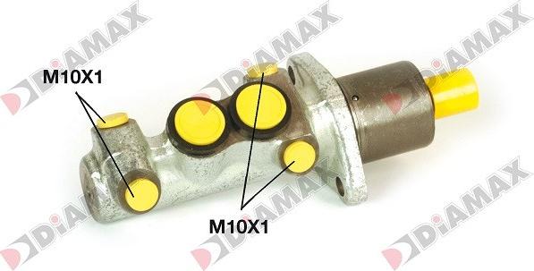 Diamax N04001 - Galvenais bremžu cilindrs autodraugiem.lv