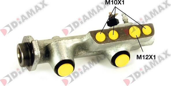 Diamax N04008 - Galvenais bremžu cilindrs autodraugiem.lv