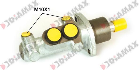 Diamax N04084 - Galvenais bremžu cilindrs autodraugiem.lv