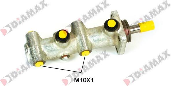 Diamax N04038 - Galvenais bremžu cilindrs autodraugiem.lv