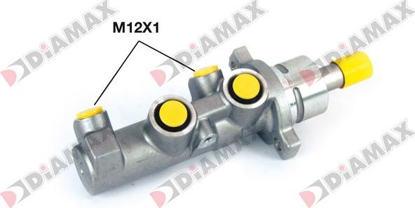 Diamax N04196 - Galvenais bremžu cilindrs autodraugiem.lv