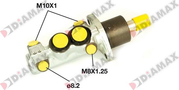 Diamax N04175 - Galvenais bremžu cilindrs autodraugiem.lv