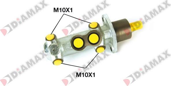 Diamax N04308 - Galvenais bremžu cilindrs autodraugiem.lv
