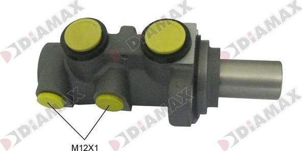 Diamax N04316 - Galvenais bremžu cilindrs autodraugiem.lv