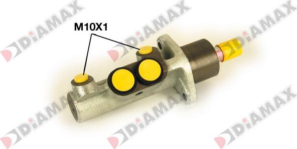 Diamax N04310 - Galvenais bremžu cilindrs autodraugiem.lv