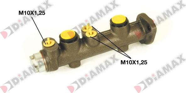 Diamax N04349 - Galvenais bremžu cilindrs autodraugiem.lv