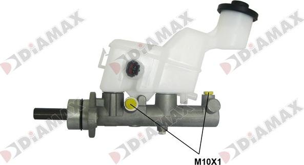 Diamax N04333 - Galvenais bremžu cilindrs autodraugiem.lv