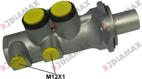Diamax N04248 - Galvenais bremžu cilindrs autodraugiem.lv