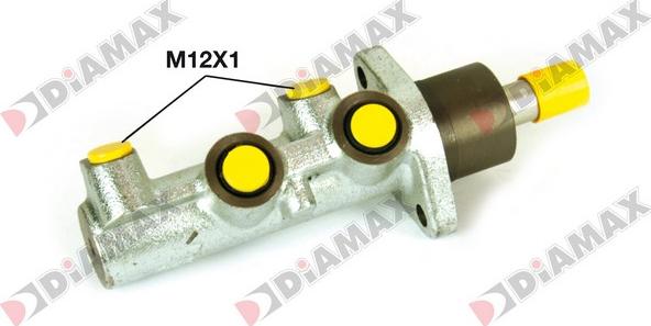 Diamax N04269 - Galvenais bremžu cilindrs autodraugiem.lv