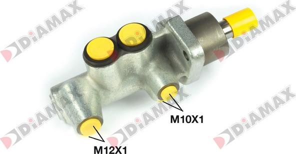 Diamax N04285 - Galvenais bremžu cilindrs autodraugiem.lv