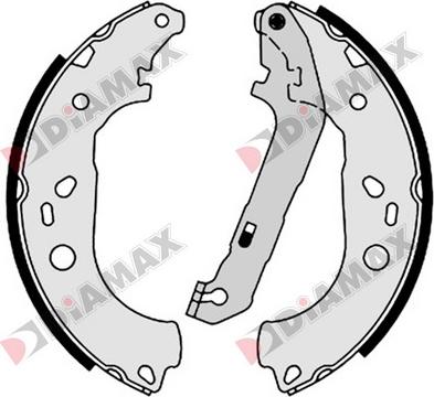 Diamax N01331 - Bremžu loku komplekts autodraugiem.lv