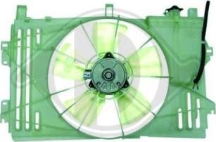 Diederichs 6618101 - Ventilators, Motora dzesēšanas sistēma autodraugiem.lv