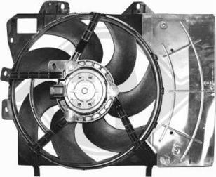 Diederichs 8422607 - Ventilators, Motora dzesēšanas sistēma autodraugiem.lv