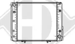 Diederichs 8501218 - Radiators, Motora dzesēšanas sistēma autodraugiem.lv