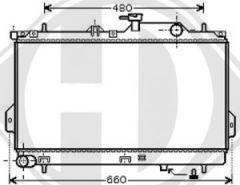 Diederichs 8682586 - Radiators, Motora dzesēšanas sistēma autodraugiem.lv