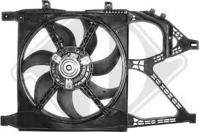 Diederichs 8181317 - Ventilators, Motora dzesēšanas sistēma autodraugiem.lv