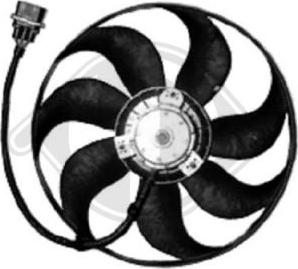 Diederichs 8743202 - Ventilators, Motora dzesēšanas sistēma autodraugiem.lv