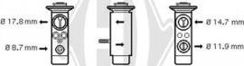 Diederichs DCE1006 - Izplešanās vārsts, Gaisa kond. sistēma autodraugiem.lv